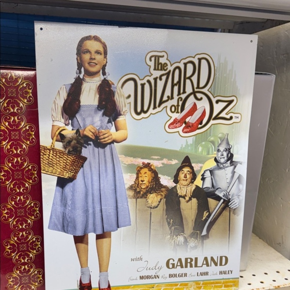 Wizard of Oz Tin Sign Wall Decor